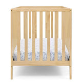 Delta Children Lulu 5-in-1 Convertible Crib, Converts to Toddler Bed, Daybed, Sofa & Full-Size Bed, Natural Wood, Fits Standard Crib Mattress, 3 Mattress Heights for Baby Nursery, Natural