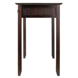 Winsome Burke Writing Desk, Coffee Winsome