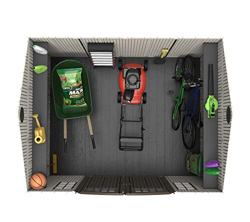 Lifetime 60243 10 x 8 Ft. Outdoor Storage Shed - WoodArtSupply