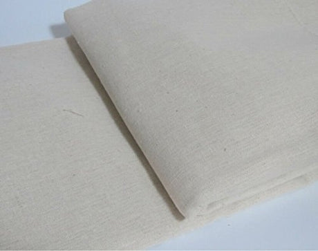 Nature Linen Needlework Fabric, Plain Solid Colour Linen Cloth Hemp Jute Fabric Table Cloth Garments Crafts Accessories, 20 by 62-Inch (Color 1) LOVOUS
