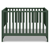 Davinci Margot 3-in-1 Convertible Crib in Forest Green, GREENGUARD Gold Certified DaVinci