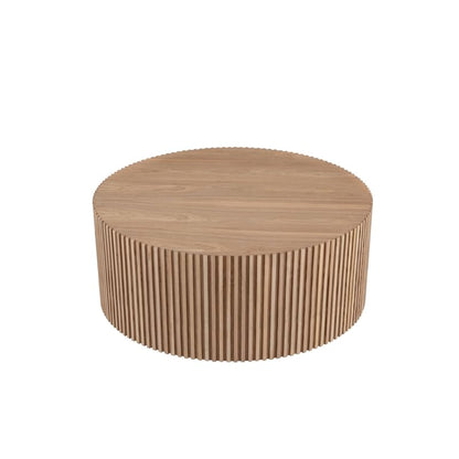 American Home Classic Finn Modern Solid Wood Coffee Table in Ash