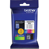 Brother LC3029 Color C/M/Y Ink Cartridges (LC30293PKS), Super High Yield, 3/Pack,Cyan/magenta/yellow Brother