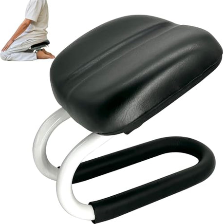 XDONEF Meditation Bench, Metal Kneeling Stool, Adjustable Height Meditation Chair, Seiza Chair, Prayer Bench with Cushion for Home Studio Portable Non-Slip Yoga Stool XDONEF