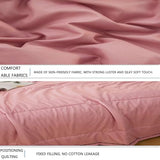 RDIAYDN Cool Summer Duvet, Single Bed, Duvet Cover, Cotton Fibre, Lightweight, Breathable Duvet, Thin and Light Duvet for Summer (180 x 200 cm) RDIAYDN