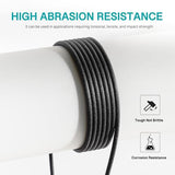 Nylon Carbon Fiber Filament PA6 CF Filament 50g for 3D Printing yxpolyer