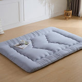 Ingdgnoso Japanese Floor Mattress, 3.5" Thicken Futon Mattress Tatami Mat, High Density Foam Support for Adult Kids Sleep, Portable Futon Sofa Bed for Camping, Pet Mat, Twin 80"x 39"（Silver Gray） Ingdgnoso