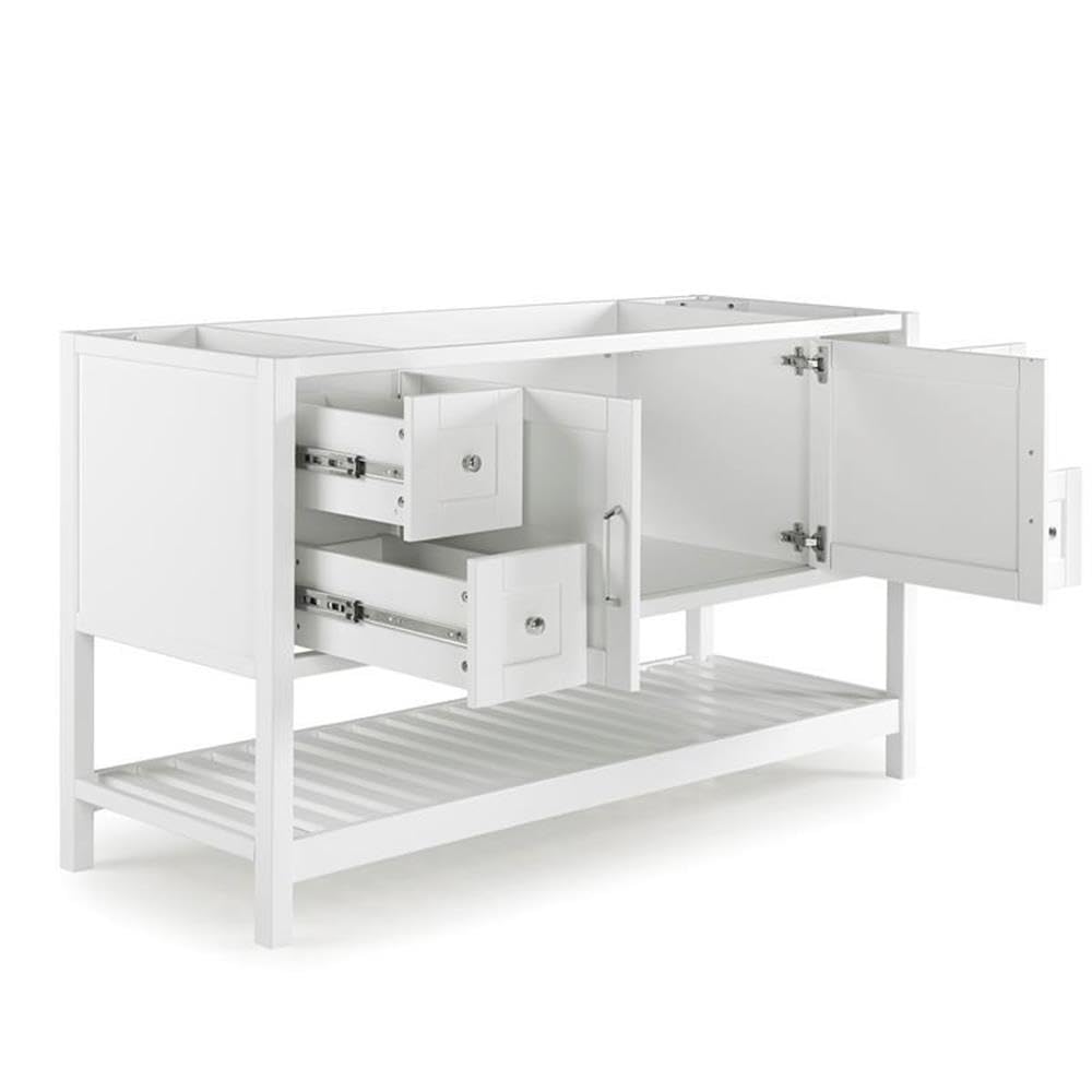 Alaterre Furniture Bennet 60" W Vanity Cabinet Only Alaterre Furniture