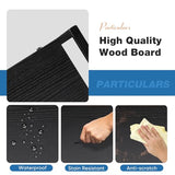 DUMOS 5 Tiers Bookshelf, Classical Book Shelf, Tall Display Shelves in Living Room/Home/Office, Storage Organizer for CDs/Books/Movies, Modern Black DUMOS