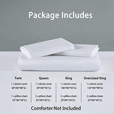 Get Bed Ready Unique Mid-Century Modern Boho Chic Vintage Retro Mod Print Bedding Egyptian Cotton Duvet Cover Set Minimalist Chic Botanical Design Asian Zen Style Pattern (Twin, Dusky Blue) Get Bed Ready