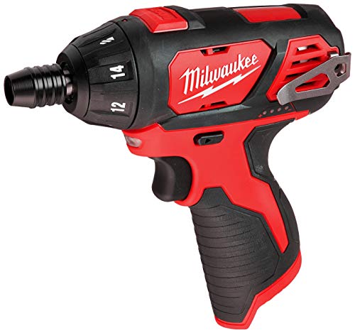 Milwaukee 2401-20 M12 12-Volt Lithium-Ion Cordless 1/4 in. Hex Screwdriver (Tool-Only) - WoodArtSupply