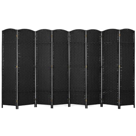 Room Divider 8 Panel 5.6 FT Tall Privacy Screen Waterproof Wood Frame Partition Room Dividers and Folding Privacy Screens Freestanding Wall Divider Indoor and Outdoor for Portable Room Separation PayLessHere