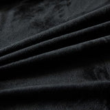 Besfunny Fluffy Faux Fur Black Comforter Cover Queen Set – Plush Fluffy Black Bedding 3-Piece Set (1 Duvet Cover + 2 Furry Pillow Shams) Cozy Bed Set Besfunny