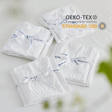 Bedsure Bed in a Bag Queen - 7 Pieces Plaid Seersucker Bedding Comforter Sets, Soft Lightweight White Boho Bed Set with Comforters Queen Size, Sheets, Pillowcases & Shams Bedsure