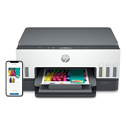 HP Smart -Tank 6001 Wireless Cartridge-Free all in one printer, this ink -tank printer comes with up to 2 years of ink included, with mobile print, scan, copy (2H0B9A)