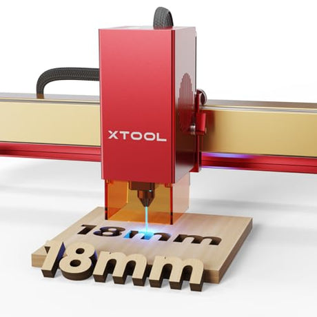 xTool 40W Laser Module for D1 Pro 5W/10W/20W, Ultra-Fast Laser Module for Powerful Cutting and Stainless Colorful Engraving, Engraver for Wood Crafting, DIY Decor, 40000mW Output, Class 4 xTool