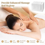 100PCS Disposable Massage Table Sheets, 71” x 31.5” Disposable Massage Bed Covers, Breathable Non-Woven Fabric Tattoo Bed Sheets, Single Use Hygiene Sheet for SPA Centers, Beauty Salons, Hotels DIMEGON