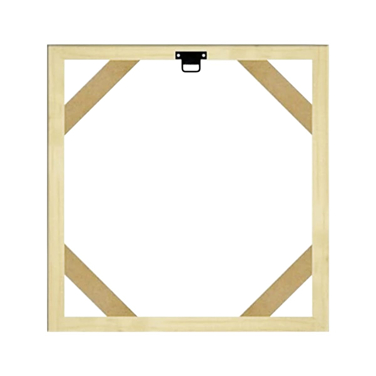 ECYC Ltd 40 x 40cm Wood Canvas Frame Kit, DIY Canvas Stretcher Bars Canvas Frame Diamond Art Wooden Frames Stretch Canvas Wood Frame for Oil Paintings, Prints, Wall Art, Gallery Wrap, Home Décor ECYC Ltd