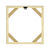 ECYC Ltd 40 x 40cm Wood Canvas Frame Kit, DIY Canvas Stretcher Bars Canvas Frame Diamond Art Wooden Frames Stretch Canvas Wood Frame for Oil Paintings, Prints, Wall Art, Gallery Wrap, Home Décor ECYC Ltd
