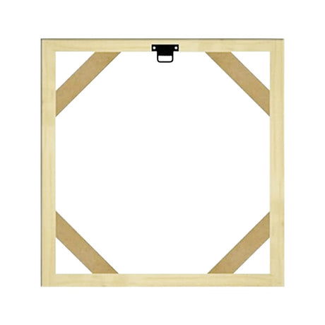 ECYC Ltd 40 x 40cm Wood Canvas Frame Kit, DIY Canvas Stretcher Bars Canvas Frame Diamond Art Wooden Frames Stretch Canvas Wood Frame for Oil Paintings, Prints, Wall Art, Gallery Wrap, Home Décor ECYC Ltd
