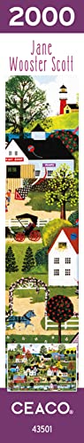 Ceaco - Jane Wooster Scott - On The Summer Wind - 2000 Piece Jigsaw Puzzle - WoodArtSupply