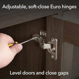 Henn&Hart Tillman Rectangular TV Stand for TV's up to 80" in Alder Brown Henn&Hart