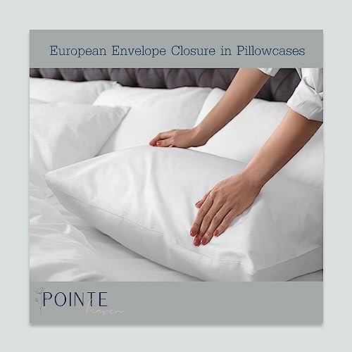 Pointehaven Flannel Deep Pocket Set with Oversized Flat Sheet, Full, Sylvan Pointehaven