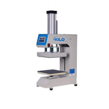 VISRACK 8x8 Label Pneumatic Heat Press Machine-Auto-Balance Digital Control Sublimation Press for T-Shirts, Caps,Cups&More-Adjustable Pressure,Grey VISRACK