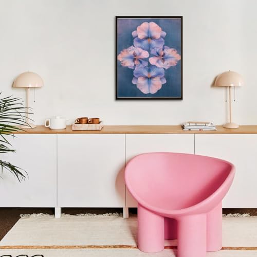Kaleidoscope Floral pattern-107742 Diamond Painting Kits, DIY 5D Paint for Adults Kids, Full Drill Crystal Diamond Drawing Suitable for Home Wall Decoration Fhuyiks