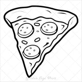 Food & Snacks Bold & Easy Coloring Book: Simple Large Print Savory and Sweet Treats Dessert Designs for Kids, Adults & Beginners WoodArtSupply