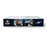 MyPuzzle Winter Horses - Premium 500 Piece Jigsaw Puzzle for Adults MyPuzzle.com