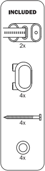 ENO, Eagles Nest Outfitters Deluxe Hammock Hanging Kit, Take Your Hammock Inside, Charcoal ENO