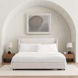UGG Hedi Cali King Sheet Set 4-Piece Luxury Cooling Sheets Deep Pockets Premium Bedding with 2 Pillow Shams Hypoallergenic Machine Washable Soft Lightweight Bed Set for Bedroom, California King, White UGG