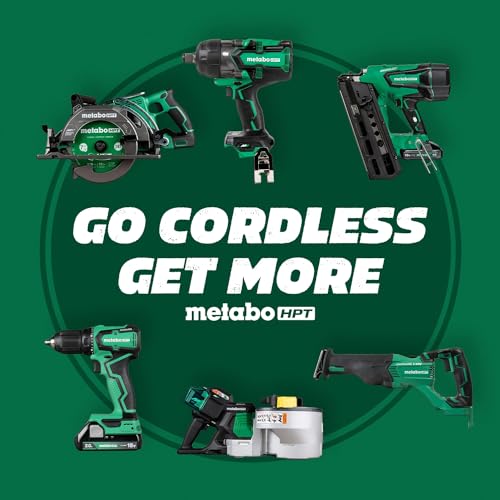 Metabo HPT Cordless Screwdriver Set, 3.6V, Precision Screwdriver Set with Case, 2 Lithium-Ion Batteries, Charger and Bit, 21 Clutch, Electric Screwdriver with LED light, Torque Screwdriver, DB3DL2 Metabo HPT