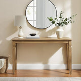 Crosley Furniture Katia Traditional Sofa Console Table for Hall, Entryway, Living Room, Accent Tables, Driftwood Crosley Furniture