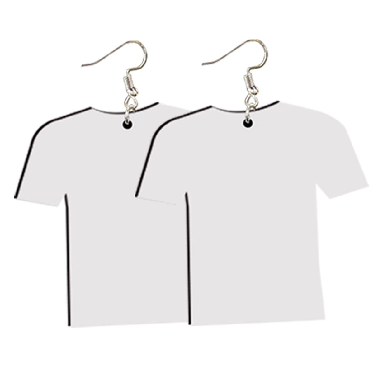 AiDiYGECO 144 Pcs Sublimation Earring Blanks Jewelry Earrings Wood MDF Sublimation Football Shirt Earrings Double-Sided with Earring Hooks and Jump Rings DIY Sublimation Earring Blank Bulk (Jersey) AiDiYGECO