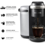 Keurig K-Cafe K-Duo Single Serve Coffee, Latte and Cappuccino Maker, Dark Charcoal Keurig