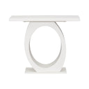 Console Table With Oval Base And Reinforced Bottom Plate HouseOfZazla