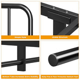 Homeiju Metal Bed Frame - Structurally Stable Heavy Duty Steel Slat Supported Full Bed Frames, No Box Spring Needed, Easy Assembly Homeiju
