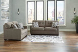 Signature Design by Ashley Mahoney Contemporary Tufted Sofa, Dark Brown Signature Design by Ashley