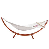ONCLOUD Hammock Wood Arc Stand with Double Hammock (10.5 ft) ONCLOUD