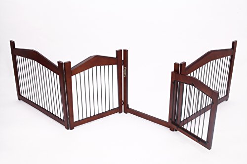 Merry Pet 2-in-1 Configurable Pet Crate and Gate, Medium - WoodArtSupply