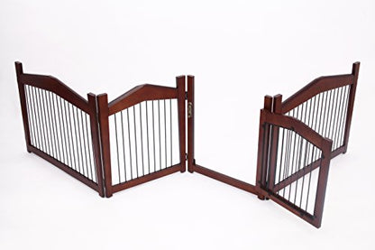 Merry Pet 2-in-1 Configurable Pet Crate and Gate, Medium - WoodArtSupply