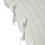 Laura Ashley Home - King Comforter Set, Reversible Cotton Bedding, Includes Matching Shams with Bonus Euro Shams & Throw Pillows (Madelynn Pastel Blue, King) Laura Ashley