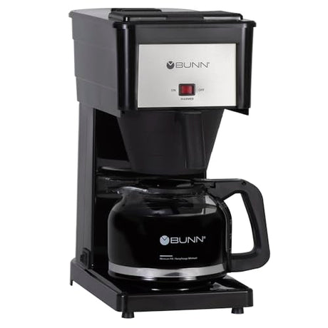 BUNN GRB Velocity Brew 10-Cup Home Coffee Brewer, Black BUNN