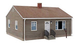 Walthers Cornerstone Postwar Prefab House 933-4152 HO Scale Model Railroad - Structure Kit