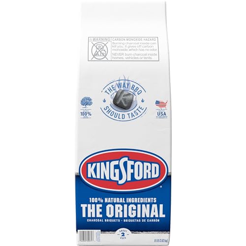 Kingsford 32071 Original Charcoal Briquettes, 8 lb, Black