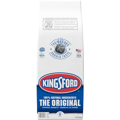 Kingsford 32071 Original Charcoal Briquettes, 8 lb, Black