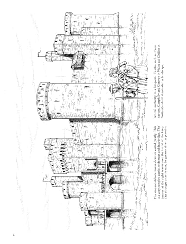 Life in a Medieval Castle and Village Coloring Book (Dover World History Coloring Books) Dover Publications