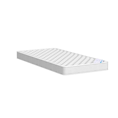 Home Life 6 inch Twin Bed Mattress - Hybrid Euro Top Comfort Sleep - Eco-Friendly, Breathable Innerspring Twin Size Mattress